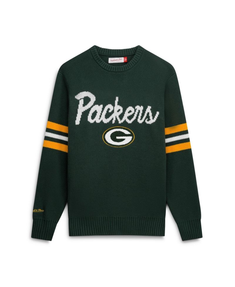 Men's Green Green Bay Packers Head Coach Sweater