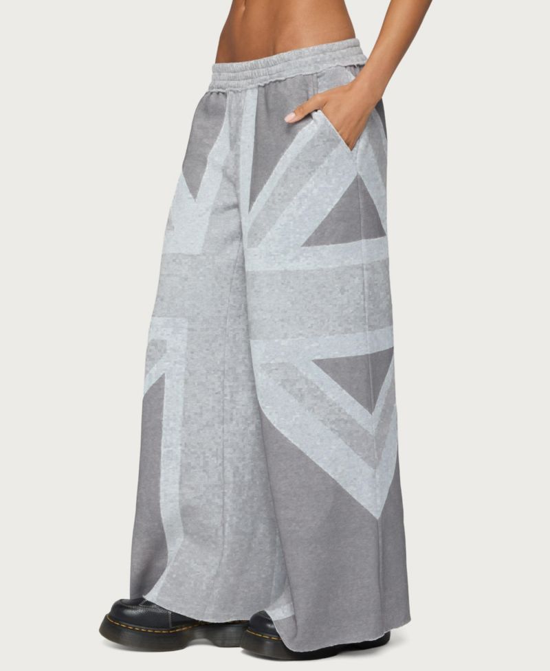 Women's London Rush Wide-Leg Low-Rise Sweatpants