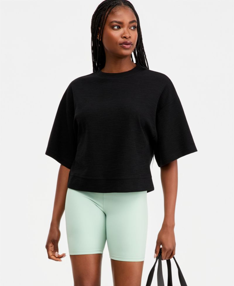 Women's Rub Slub Short-Sleeve Top