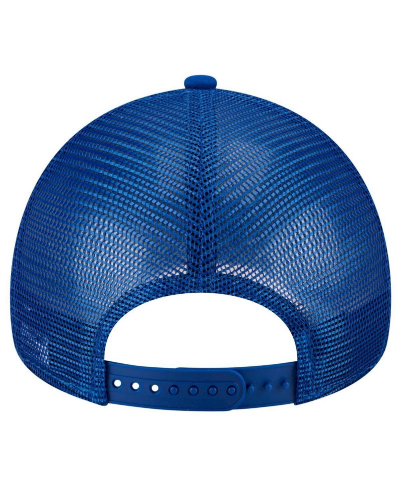 Men's Royal Toronto Blue Jays 9FORTY A-Frame Trucker Adjustable Hat
