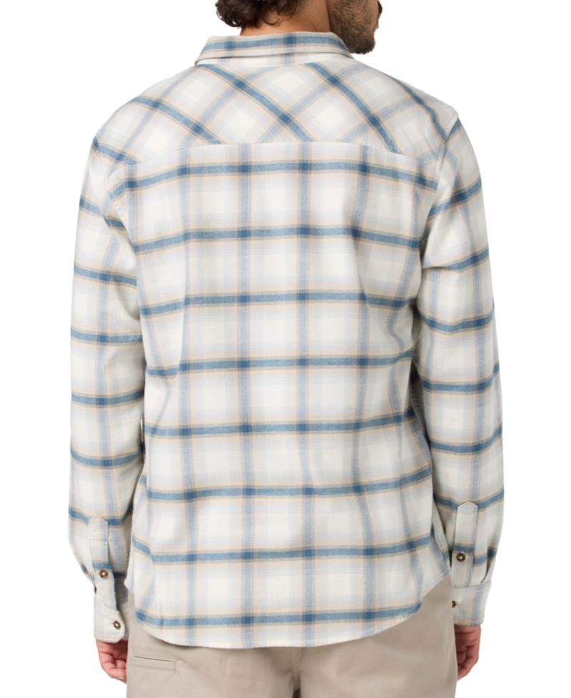 Men's Coastline Flannel Long-Sleeve Button-Up Shirt