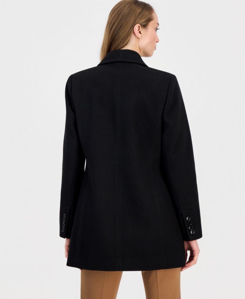 Women's Double-Breasted Peacoat, Created for Macy's