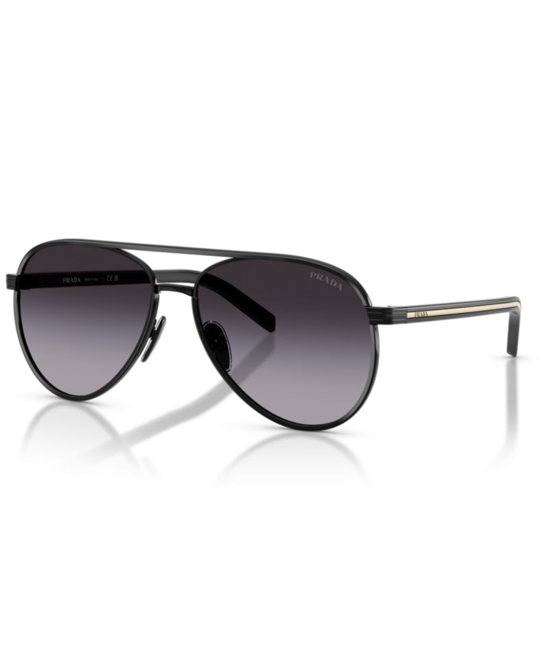 Women's Large Pilot Aviator Sunglasses, PRB57S