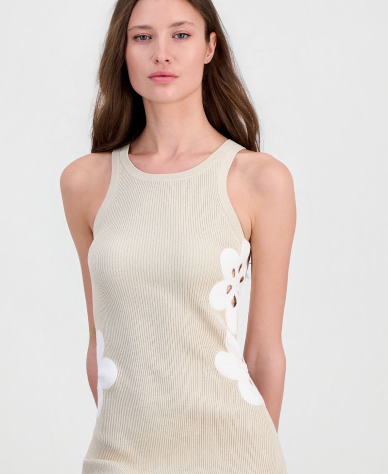 Women's Laurie Sleeveless Metallic Knit Midi Dress
