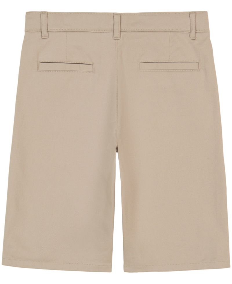 Little Boys Uniform Hunter Flat-Front Stretch Twill Shorts