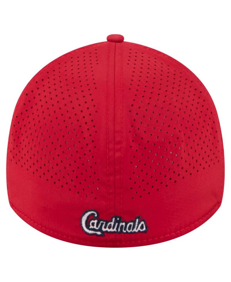 Men's Red St. Louis Cardinals 39THIRTY A-Frame Perforated Flex Hat