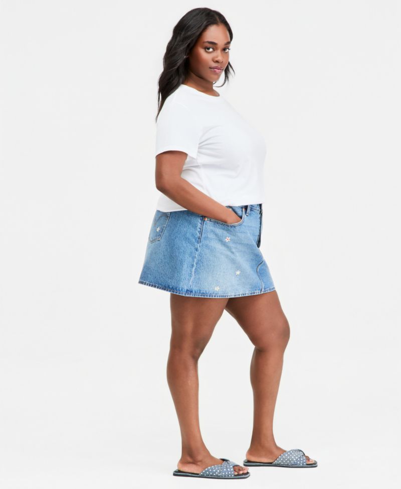 Premium Women's Icon Cotton Denim Skirt