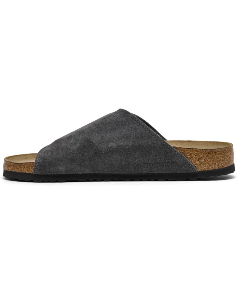 Men's Solana Suede Leather Slide Sandals from Finish Line