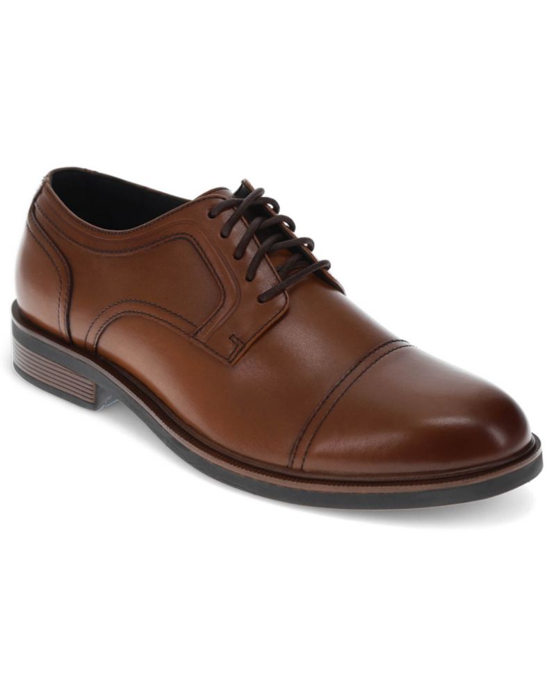 Men's Allen Leather Cap-Toe Oxford Shoe