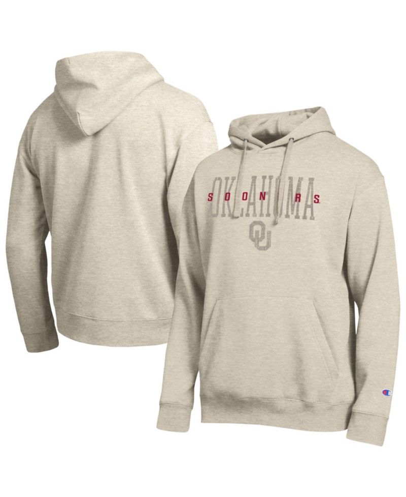Men's Oklahoma Sooners All-Star Neutral Stack Relaxed-Fit Pullover Hoodie
