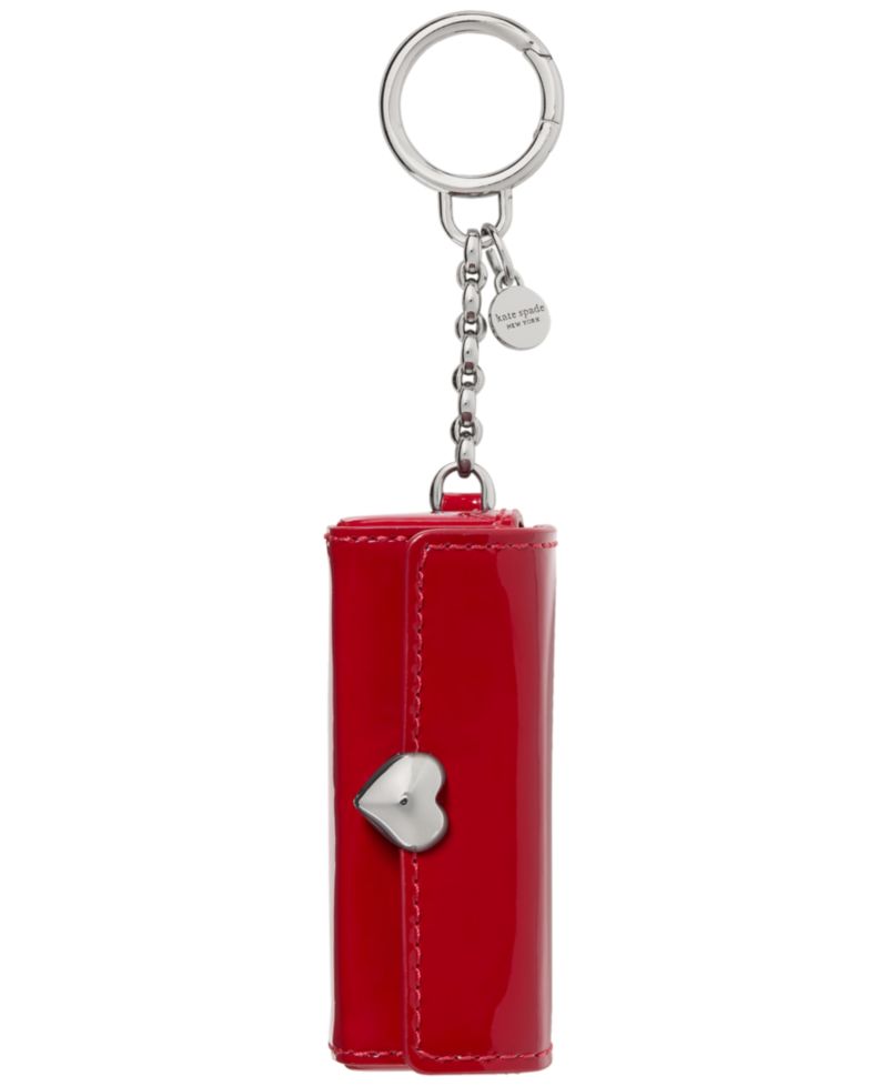 Charmed Patent Leather Lipstick Bag Charm