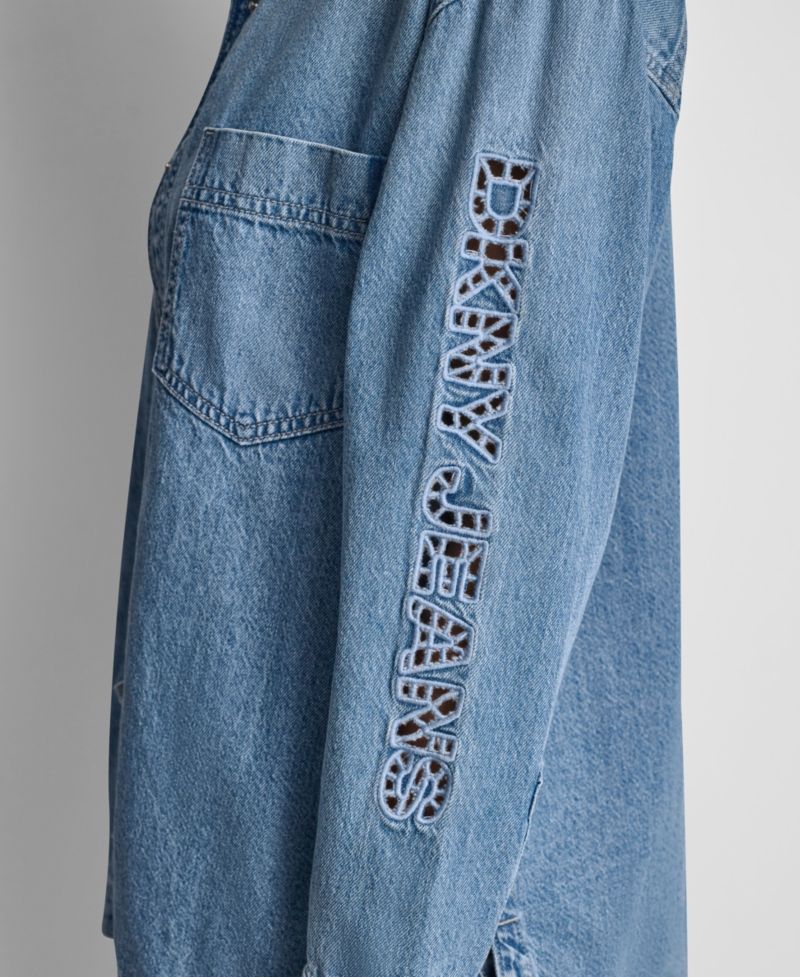 Women's Long-Sleeve Oversized Shirt