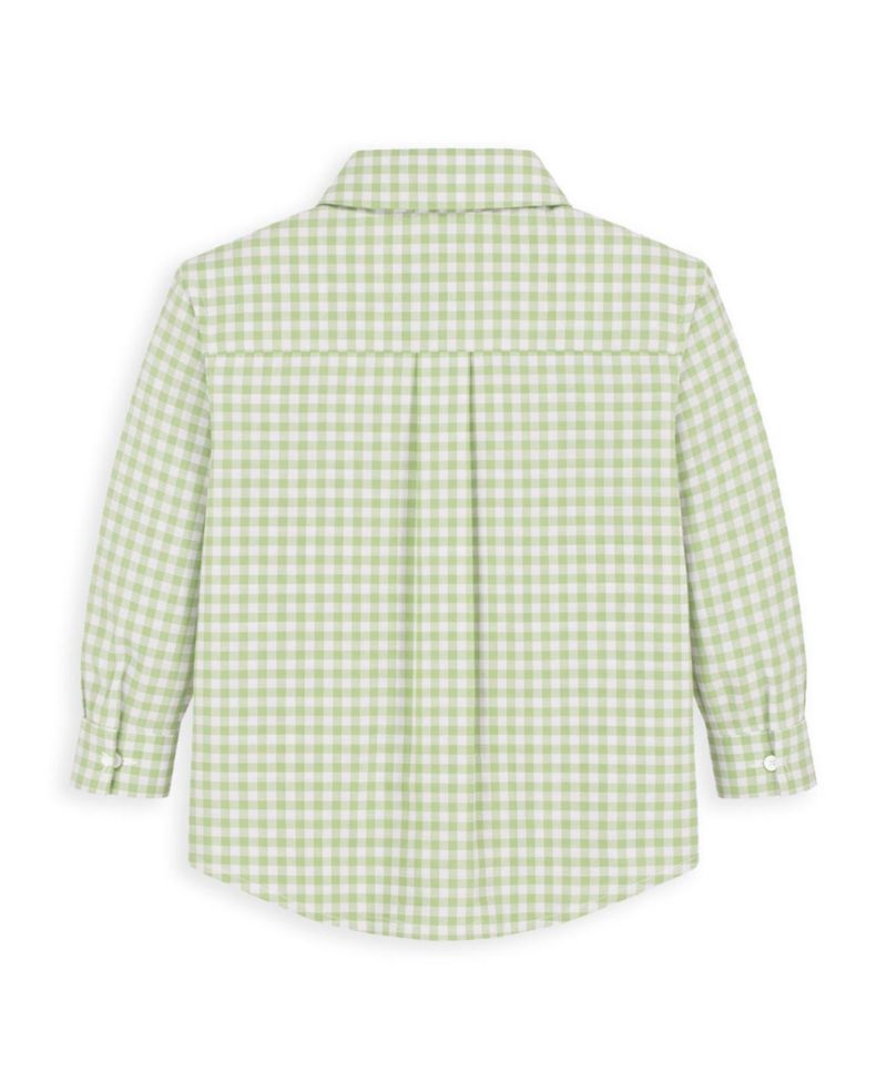Boys' 4-20 Check Long-Sleeve Button-Down Shirt