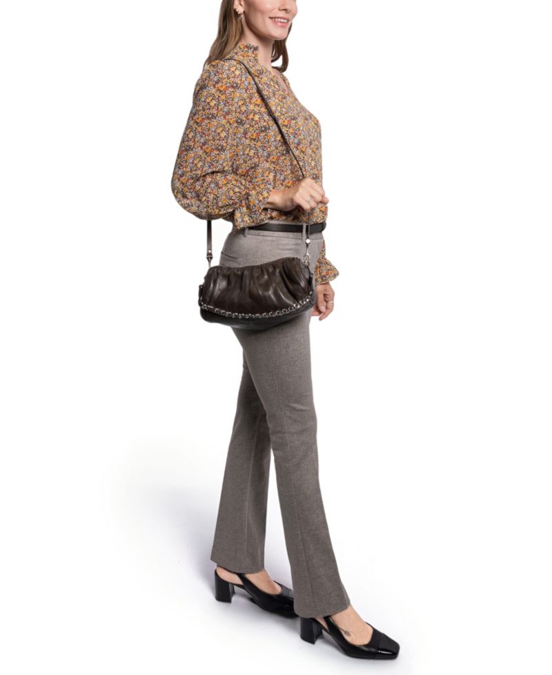 Foxglove Convertible Mini Hobo Bag