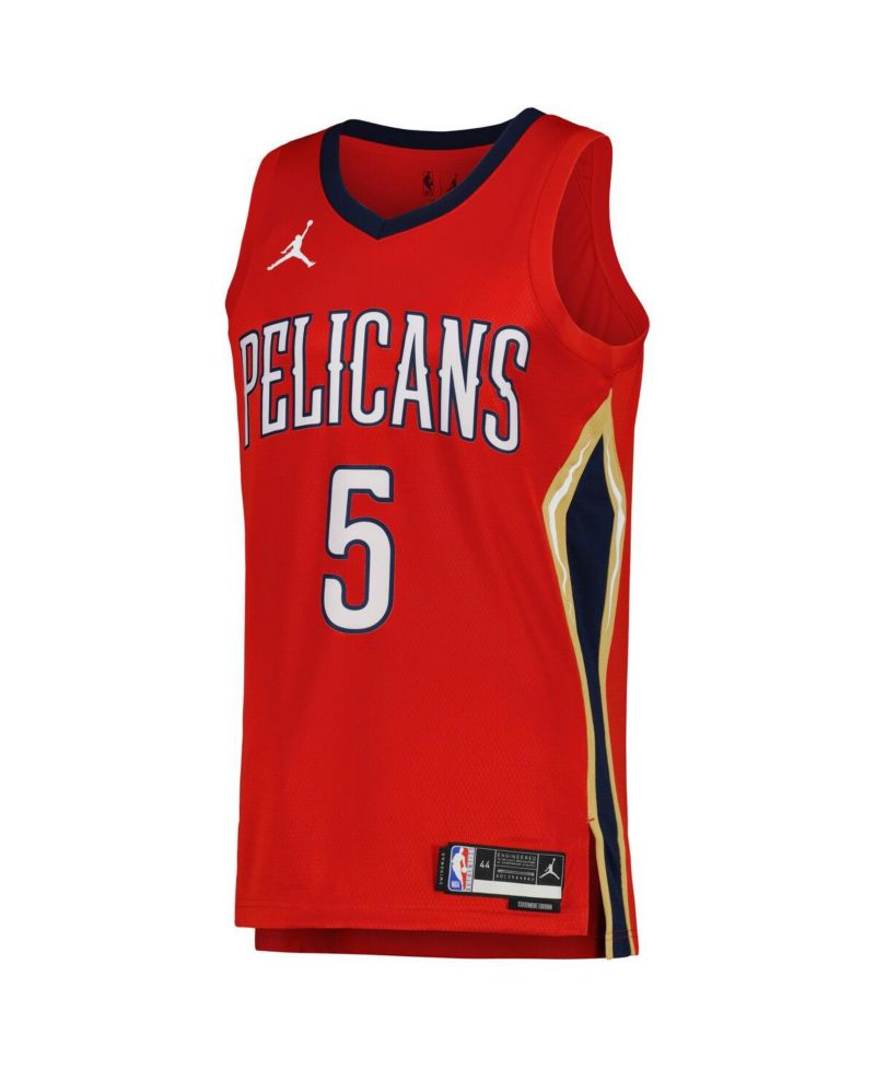 Men's Herbert Jones Red New Orleans Pelicans Replica Swingman Jersey - Statement Edition