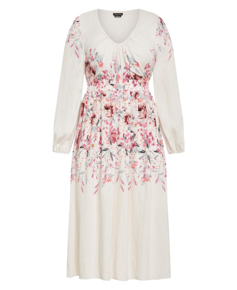 Plus Size Keyla Print Maxi Dress