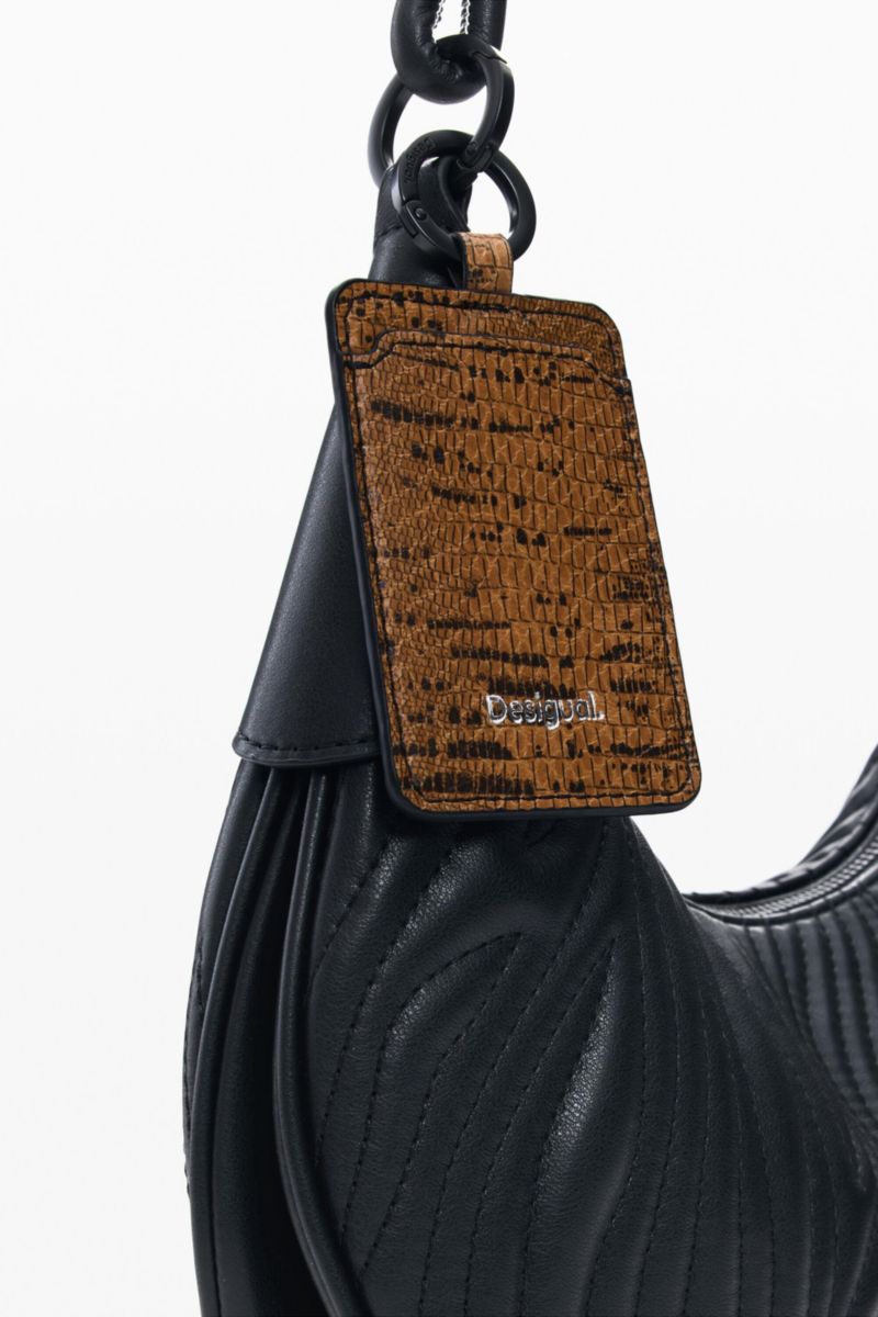 Women's Medium Oval Embossed Bag