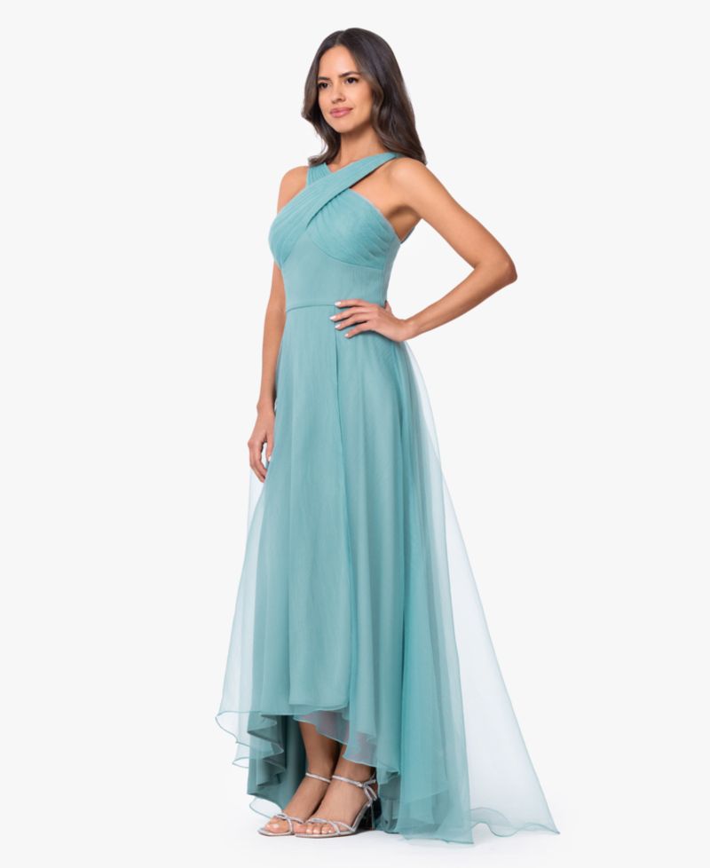 Women's Sleeveless Halter Neck Gown