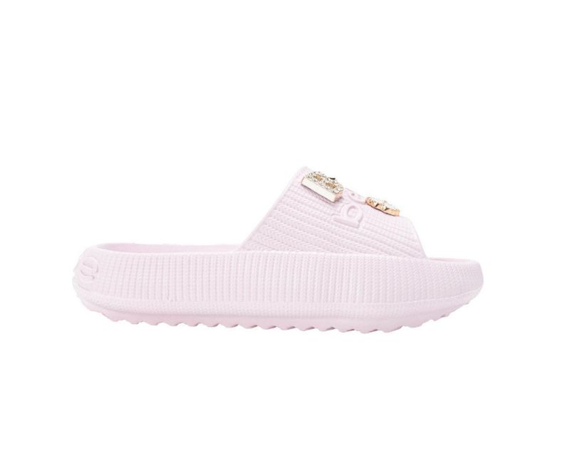Big Girls Girls EVA Slide - Lightweight Comfy Slide Sandals with Metal Charms