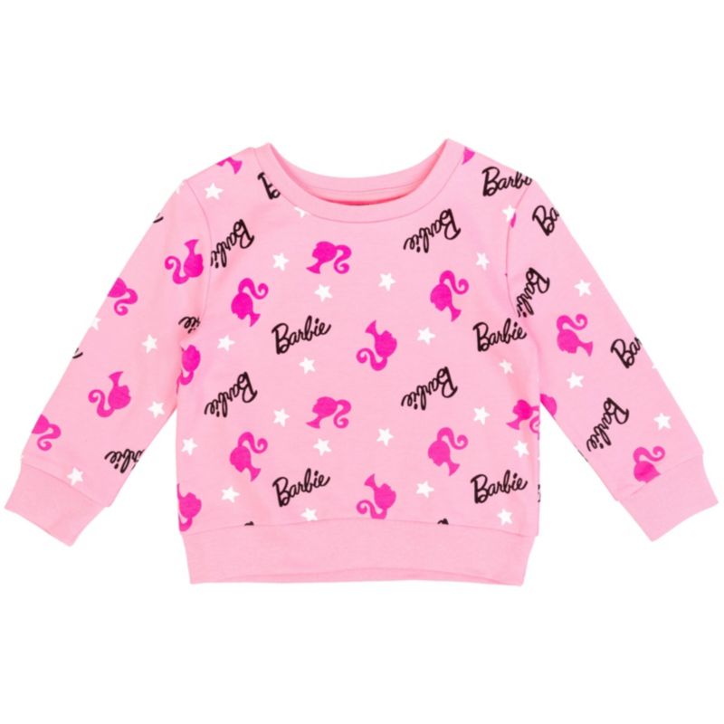 Toddler Girls French Terry Pullover Sweatshirt