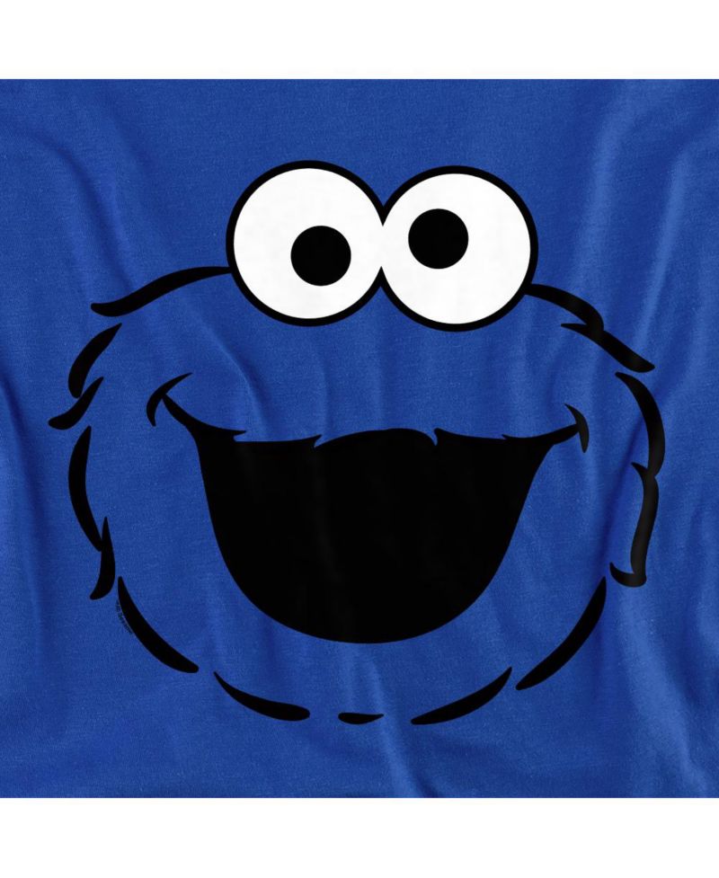 Men's Cookie Monster Full Face T-Shirt
