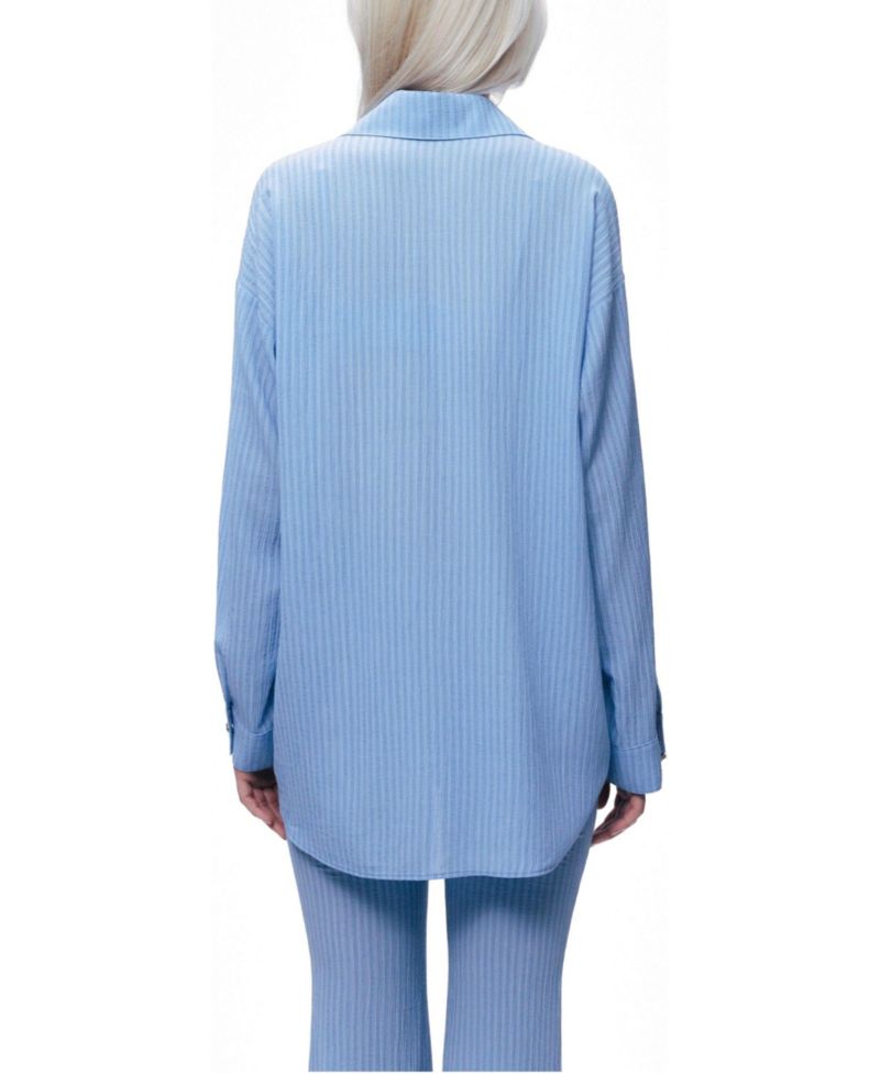 Women's Bustier-Detail Shirt
