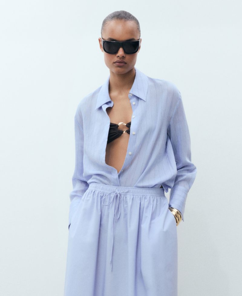 Women's Flared Cotton Skirt