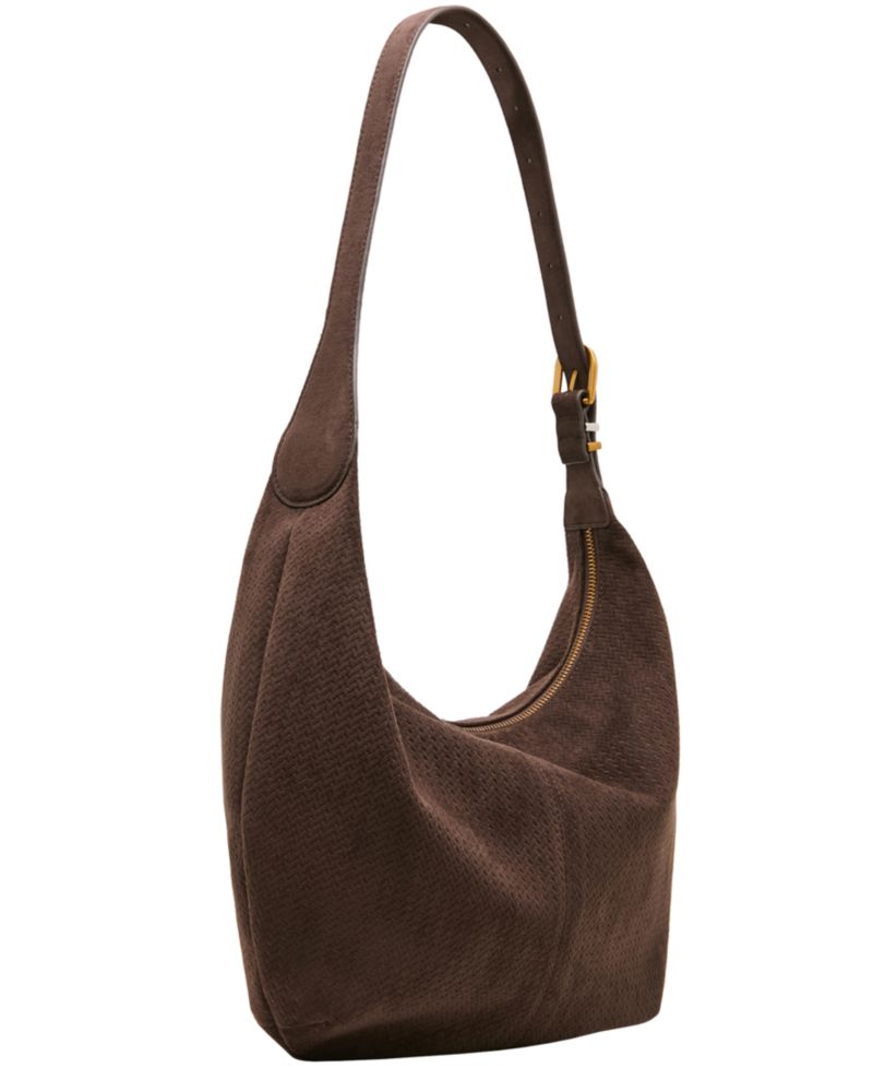 Olga Woven Small Shoulder Handbag