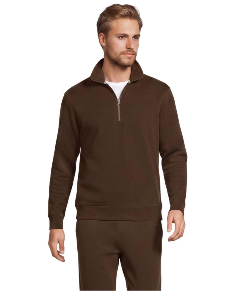 Men's Long Sleeve Serious Sweats Quarter Zip Sweatshirt