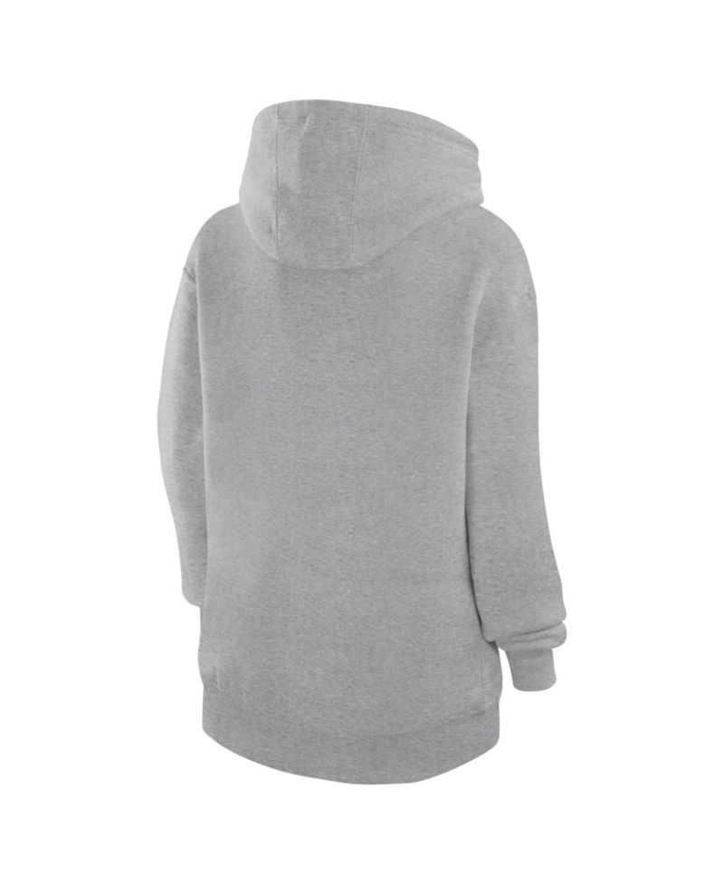 Women's Heather Gray Dallas Stars City Graphic Fleece Pullover Hoodie