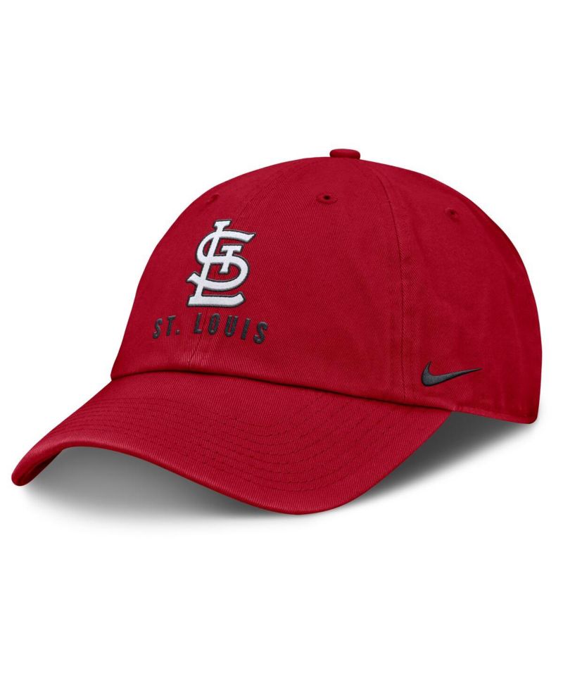 Women's Red St. Louis Cardinals Club Adjustable Hat