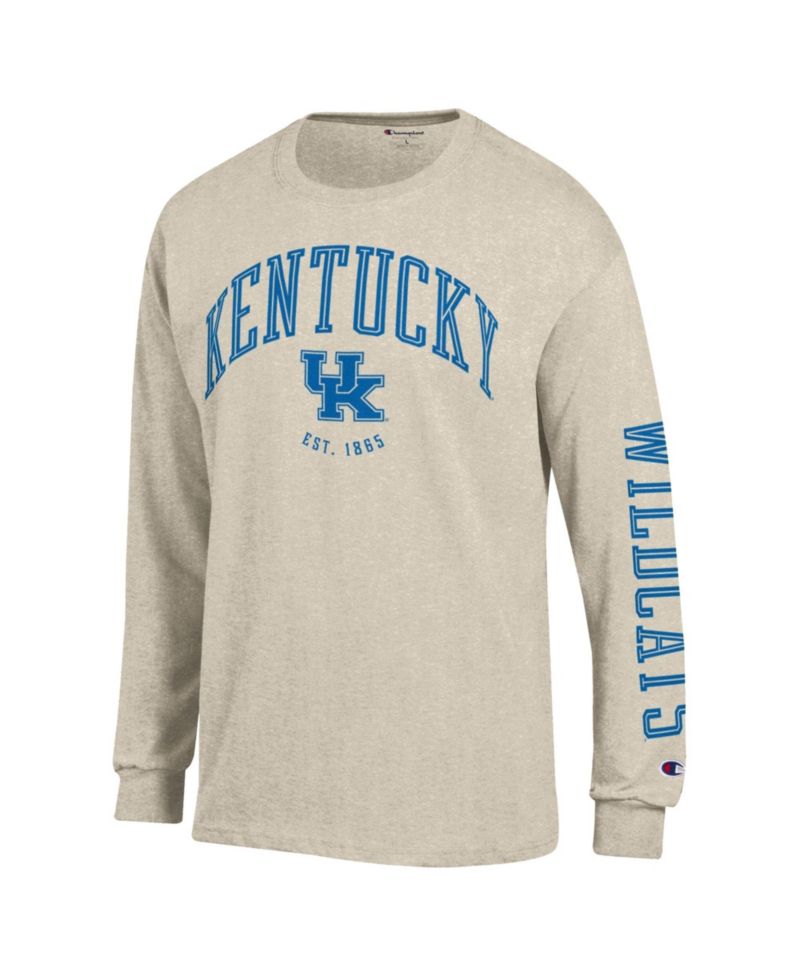 Men's Kentucky Wildcats Neutral Arch Classic-Fit Long-Sleeve T-Shirt