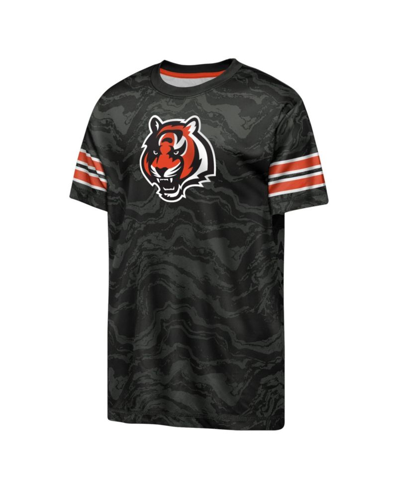 Boys' and Girls' 4-20 Cincinnati Bengals Slant Route Regular-Fit T-Shirt