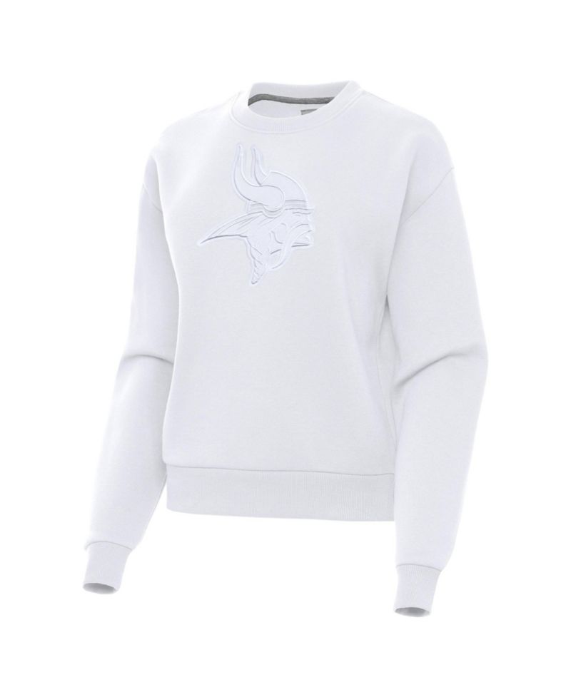 Women's Minnesota Vikings Victory Dropped-Shoulder Pullover Sweatshirt