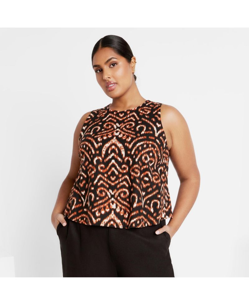 Women's Plus Size Amara Print Top