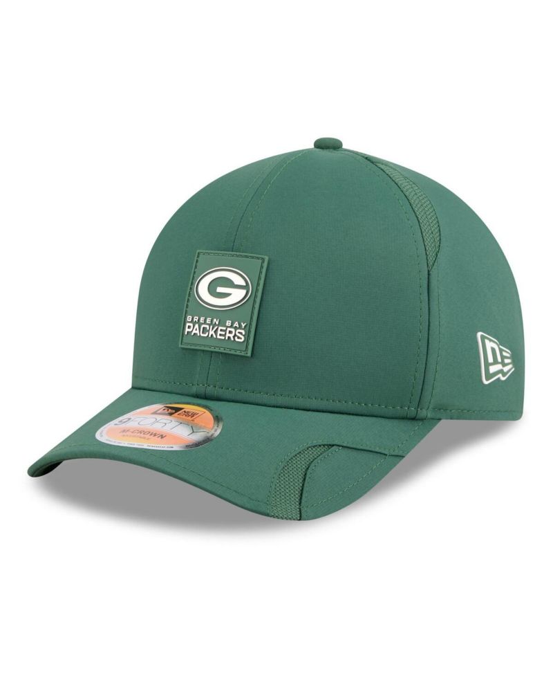 Men's Green Green Bay Packers 2025 Sideline M-Crown 9FORTY Adjustable Hat
