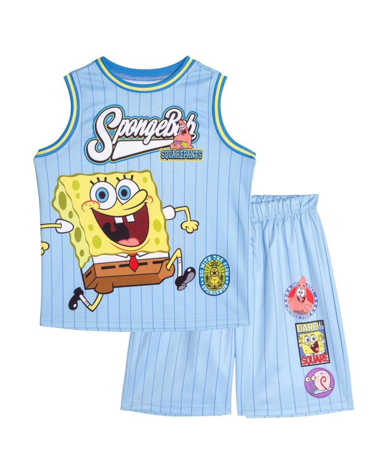 Boys' (5T-20T) Basketball 2-Piece Tank and Shorts Set