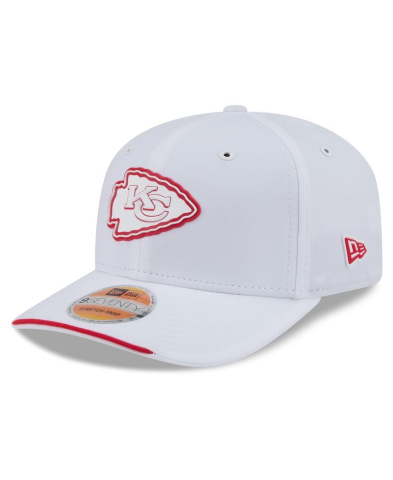 Men's White Kansas City Chiefs 2026 Sideline 9SEVENTY Adjustable Hat
