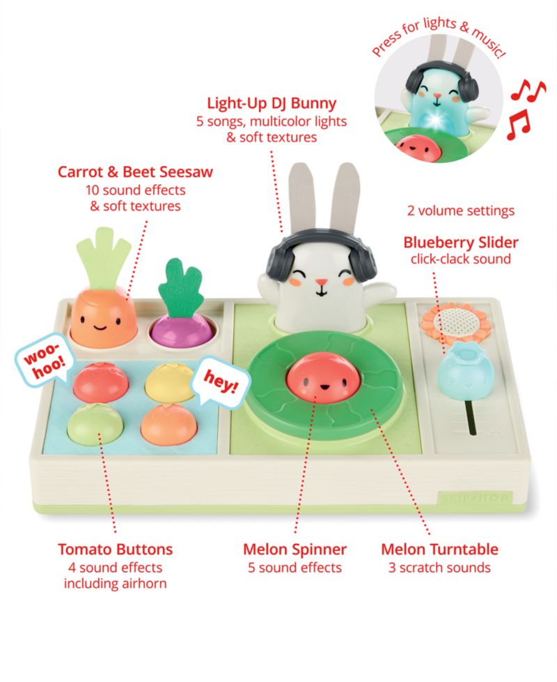 Farmstand Let the Beet Drop DJ Set Toy