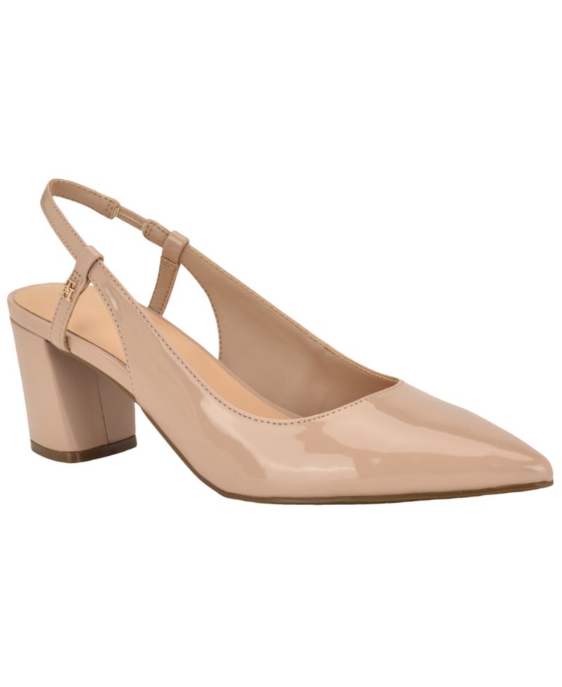 Women's Jezibee Block Heel Slingback Pumps