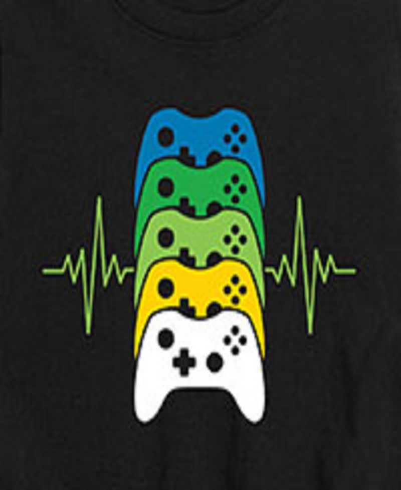 Big Boys Game Controller Graphic Tee