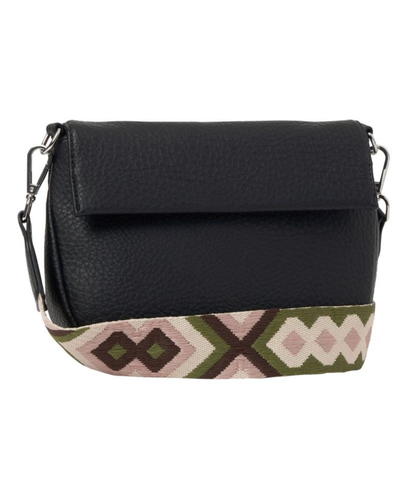 Realism Faux Leather Crossbody Bag