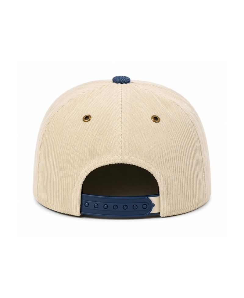 Men's and Women's x Wrangler Cream/Blue Texas Longhorns Corduroy Denim Adjustable Hat