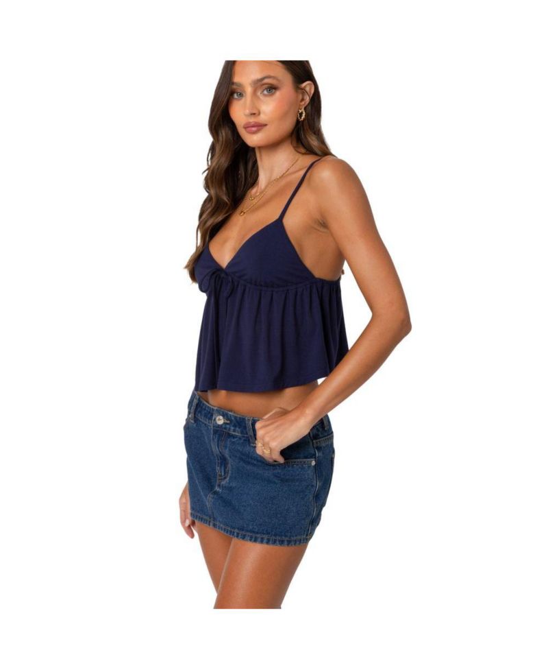 Women's Sunrise babydoll tank top
