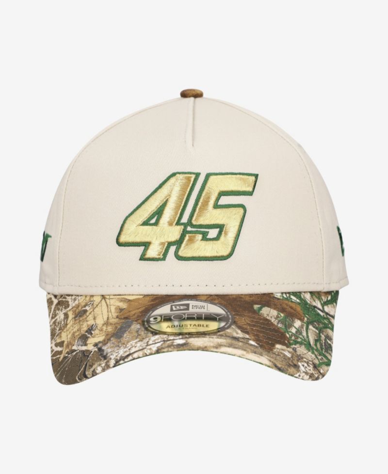 Men's Cream Tyler Reddick Realtree A-Frame 9FORTY Adjustable Hat
