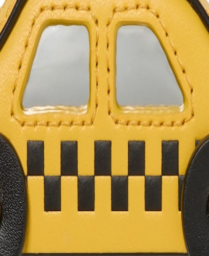 On a Roll Taxi Leather Bag Charm