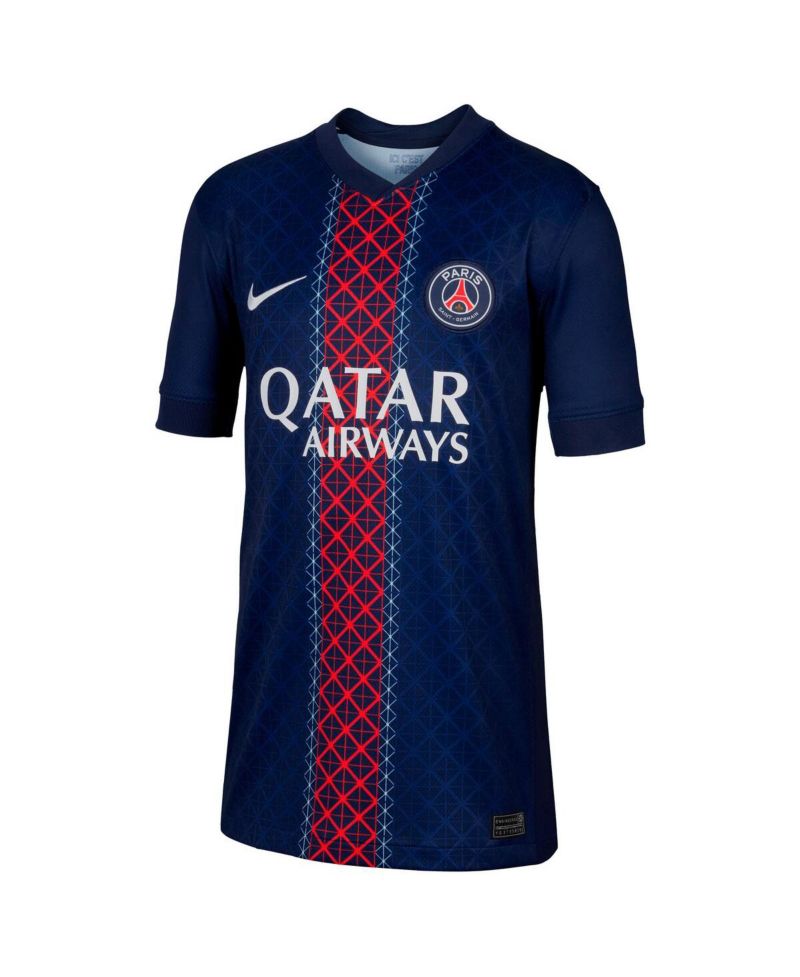 Big Boys and Girls Navy Paris Saint-Germain 2025/26 Home Replica Jersey