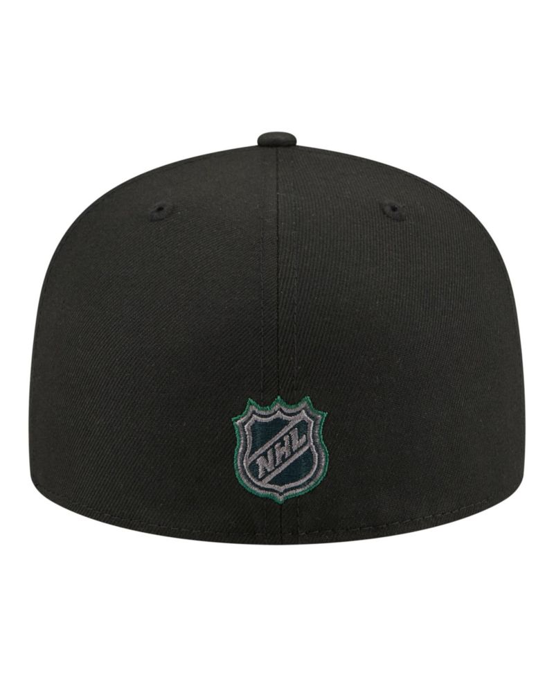 Men's Black Minnesota Wild Color Pop 59FIFTY Fitted Hat