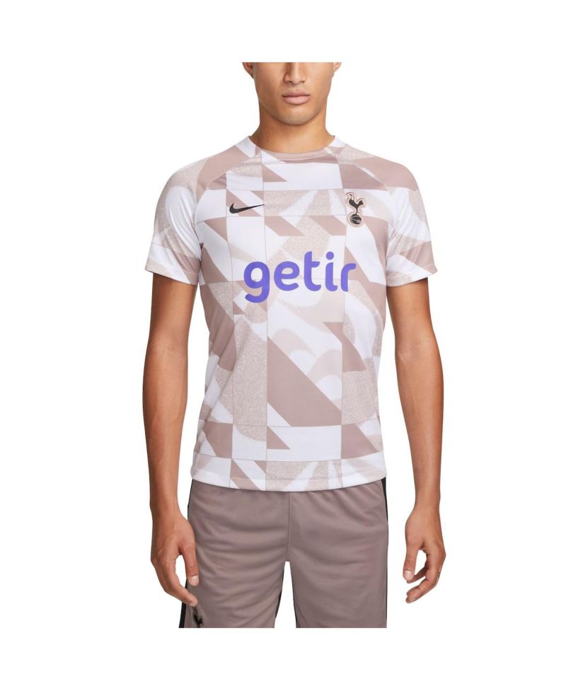 Men's White Tottenham Hotspur 2023/24 Academy Pro Pre-Match Top
