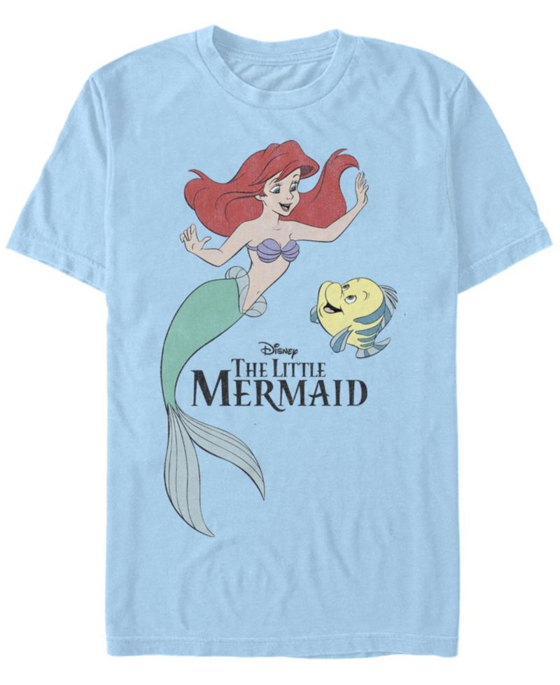 Men's Mermaid Friends Short Sleeve Crew T-shirt
